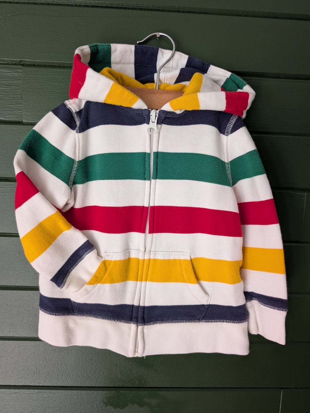 HBC Stripes Zip Up Hoodie - Toddler